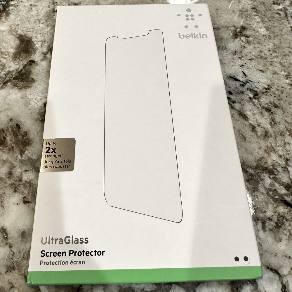 Belkin screen glass ultra screen protector for iPhone 12 Pro